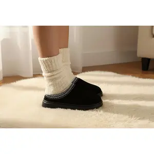 Sheepskin Fluff Tasman Slippers