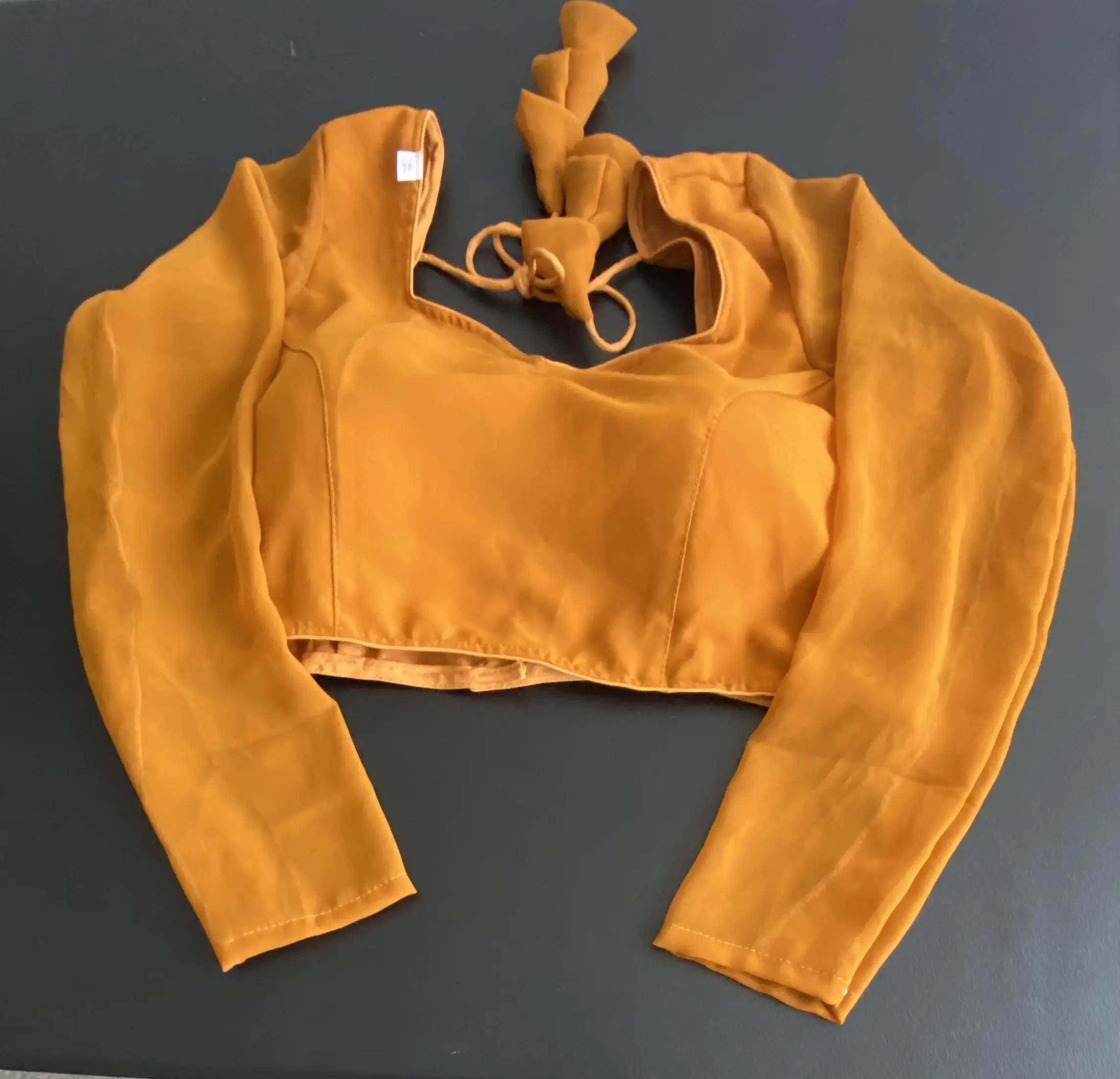 Women's Solid Color Chiffon Blouse - Elegant Long Sleeve Lady Shirts with a Distinctive Collared Neck and Mid-Length Cut, Full Sleeves, Distinctive Neck, Solid Colors, Clothes, Tops, Normal Type, Plain, Accessories, Distinctive Look