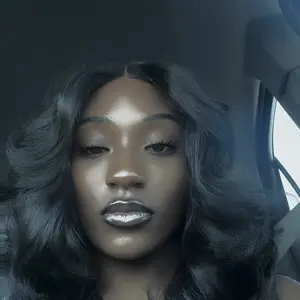 [Detroit Layers] Beginher Hair Extra Full & Voluminous 20 inches Middle Part Heat Resistance Fiber 250% Density Big-Head Friendly Kash Doll Curl Farrah Fawcett Layers 4x4x1 T-Part Lace Synthetic Pre-Cut Glueless Wigs Natural Black Color