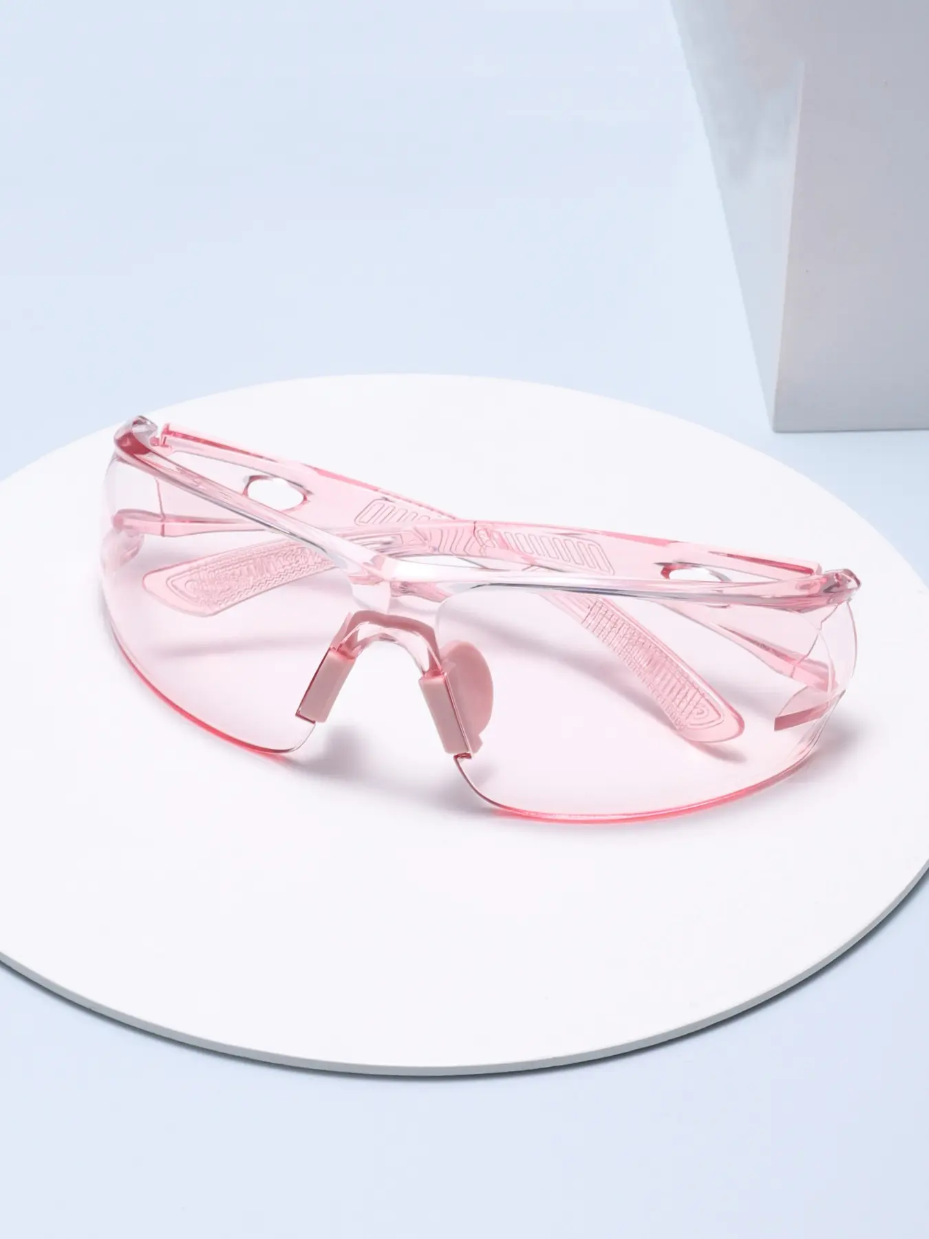 [1pay]Safety Glasses Fashion Flat Lenses, Transparent Lens Glasses, Trendy Casual Eyeglasses, Stylish Protective Glasses, Clear Anti-Scratch Protection Eyewear for Men & Women, Ideal for Home Use & Outdoor Activities