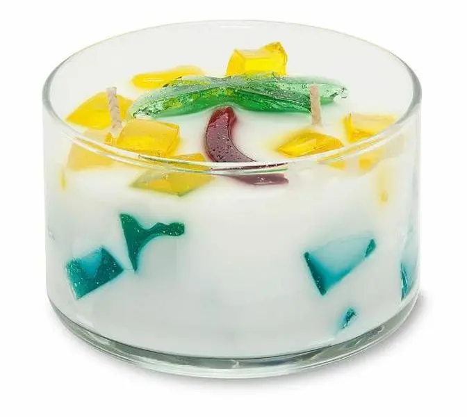 Paradise Sunset Color Bowl Candle