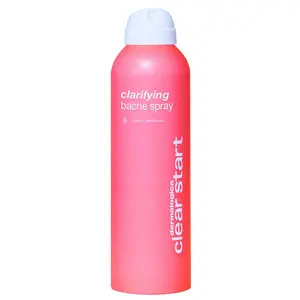 Clear Start Clarifying Bacne Spray 6 oz - Back Acne Treatment Spray for Body Breakout, Pore Clearing, Preventing Pimple with Salicylic Acid, Witch Hazel, Tea Tree Oil, All Skin Type