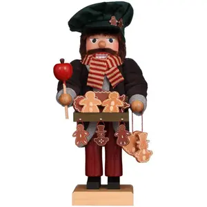 Christian Ulbricht Gingerbread Vendor Limited Edition German Nutcracker Christmas Decoration