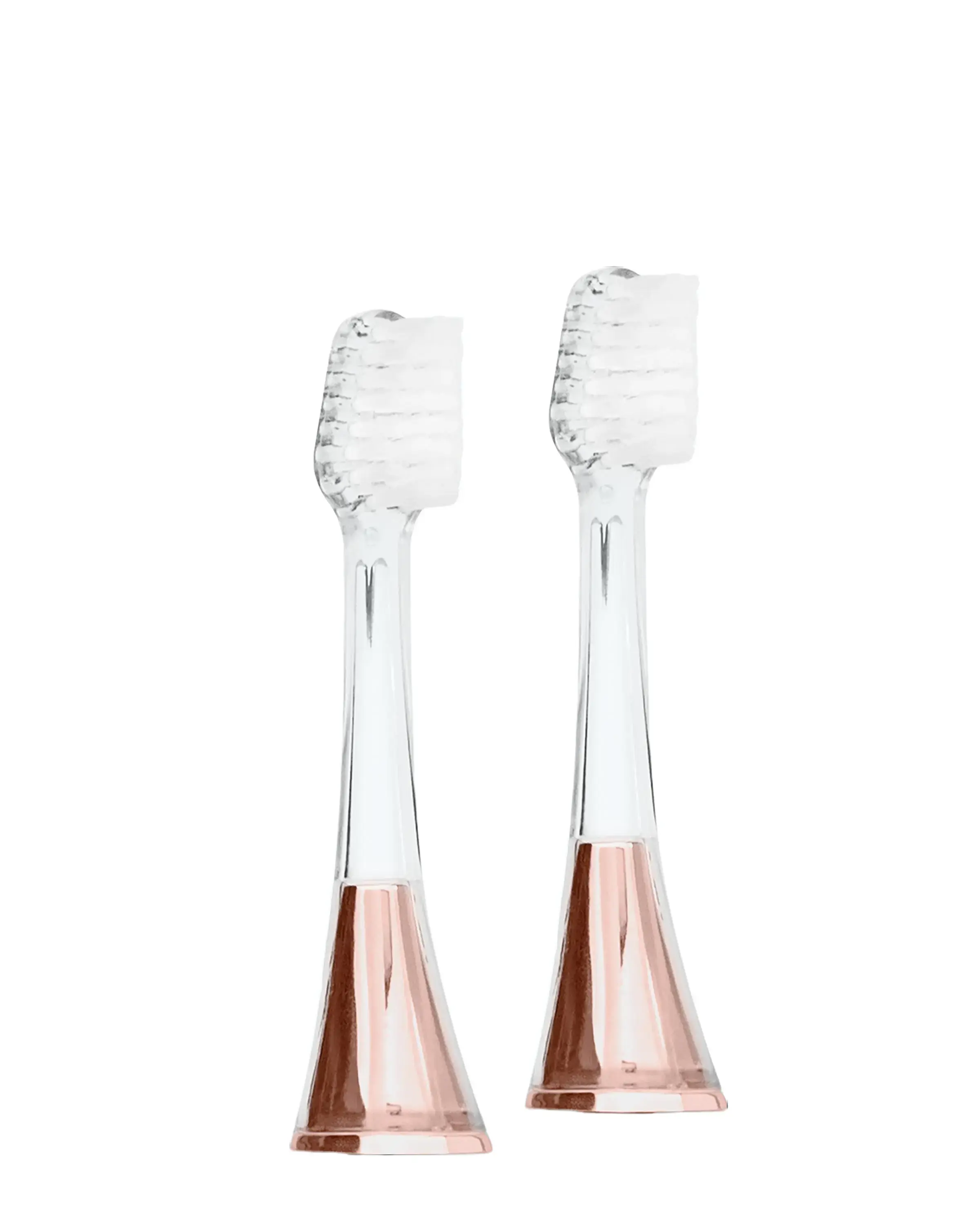 zina45™ Sensitive Oral Cleansing Replacement Brush Heads, 2-Piece Sets for Electric Toothbrushes