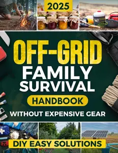 Off-Grid Family Survival Handbook: Affordable Step-by-Step DIY Paperback Book for Securing Essential Supplies & Protecting Your Family - No Expensive Gear or Complicated Projects (Children's Literature & Art Book)