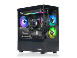 Thermaltake LCGS View u2660T-170 Gaming Desktop (Intel Core Ultra 7 265KF, ToughRam 32GB DDR5 6000MT/s RGB Memory, NVIDIA GeForce RTX 5060 Ti, 1TB NVMe M.2, WiFi, Windows 11) V17B-B860-56T-LCS
