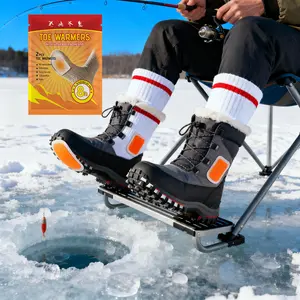 Toe & Insole Feet Warmers - Disposable, Air Activated, Long Lasting Hot Warmers Persistent, safe, natural and odorless air-powered foot, hand and body warmer for heating up children's feet.Persistent, safe, natural and odorless air-powered foot,