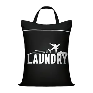 Travel Laundry Bag with Handle, Wet/dry Swimwear Bag, Gym Training Pack, University Dorm Use, Large Capacity for Dirty Clothes, Waterproof Laundry Bag, Laundry Wash Bag