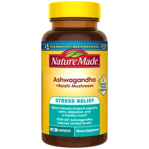 Ashwagandha + Reishi Mushroom Capsules
