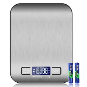 Digital Food Scale, 22Lb Kitchen Scales Grams and Ounces for Weight Loss, Baking, Cooking, Keto and Meal Prep, with LCD Display BN-LINK