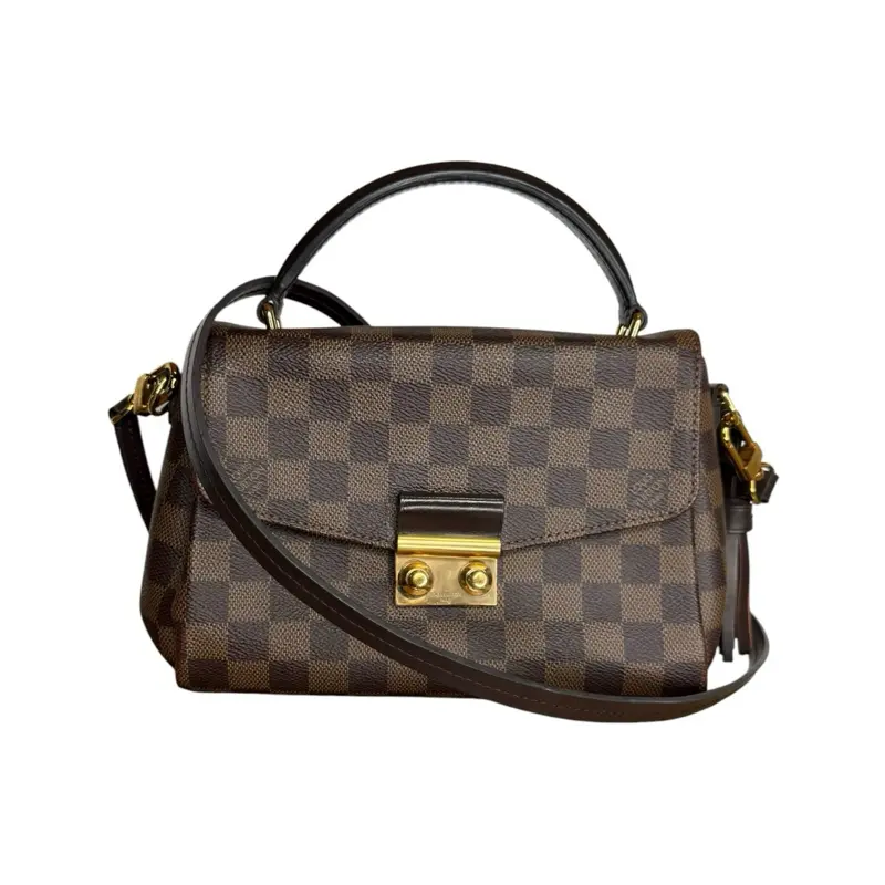 Pre-owned Louis Vuitton Canvas Crossbody Bags Croisette Handbag Damier Ebene
