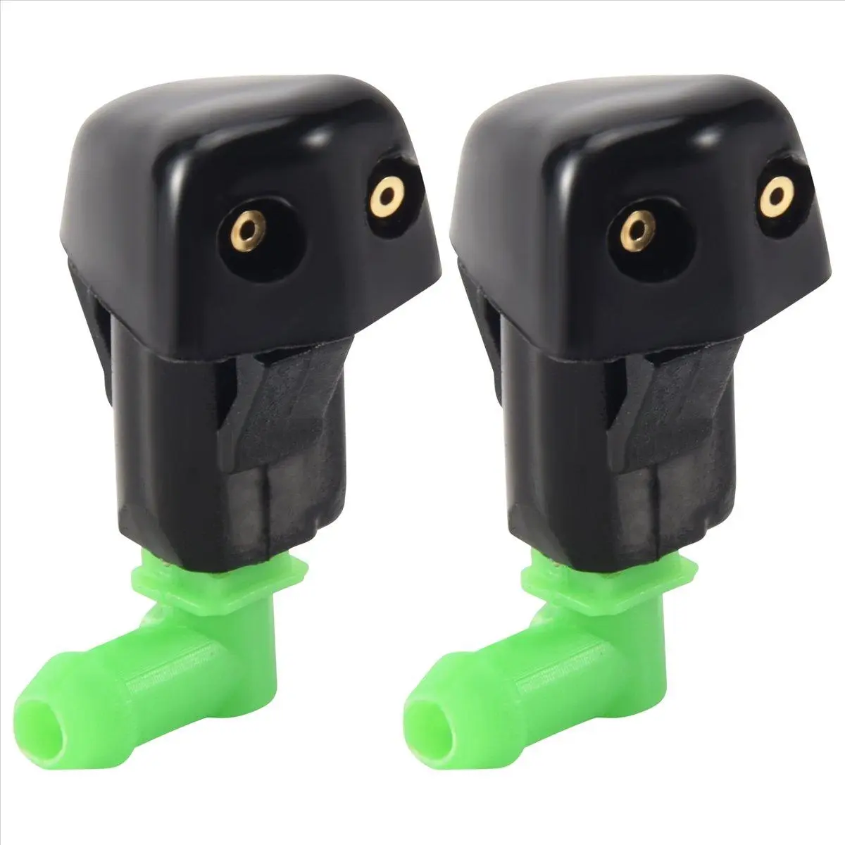 Durable Car Wash Windshield Washer Wiper Nozzle Replacement Part (2pcs, 2 x), Compatible with 1998-2002 Honda Accord, OE Number 76810-S84-C02, 2 X Windshield Washer Wiper Nozzle