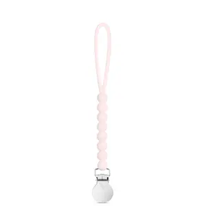Cutie Clip Judy - Pacifier Clip Holder Silicone (Judy, Pink)