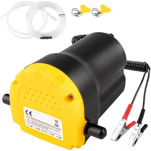 Oil Pump, Oil Extractor Pump 12V 60W Electric Transfer Pump for Engine Oil Change,Easily Drains Oil from , , RVs, Lawn Equipment and