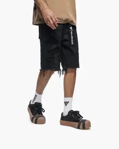 Clipped Shorts Black Waxed