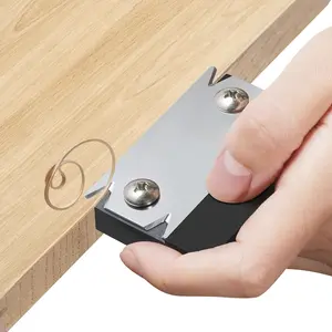 Mini Edge Banding Trimmer for Woodworking – Upgraded Stainless Steel Edge Banding Cutter Tool for Veneer, PVC, ABS, Melamine & Wood – Durable Planer for Deburing, Chamfering, Trimming