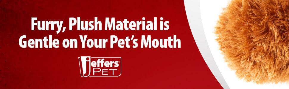 Jeffers 5" Doggie Dotz Plush Squeaker Dog Toy, Each Jeffers 5" Doggie Dotz Plush Squeaker Dog Toy, Each