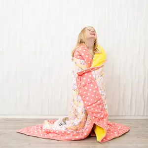 Llama Minkie - Super Soft Sleepover Backpack Blanket