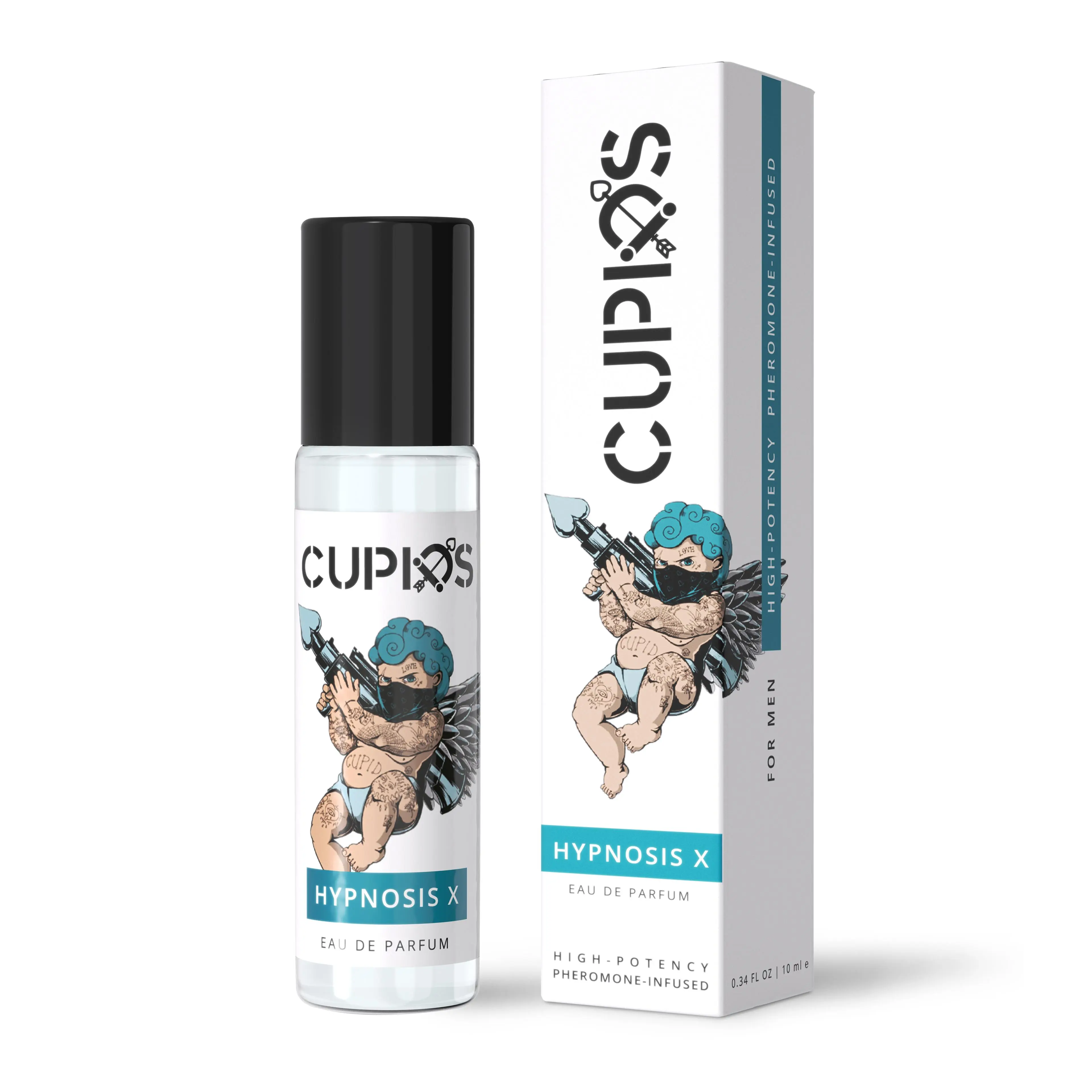 Hypnosis X Roll-on Pheromone Cologne For Men - 0.34 fl oz (10ml) - Cupids - Fragrance Scent Hypnosis X Roll-on Pheromone Cologne For Men - 0.34 fl oz (10ml) - Cupids - Fragrance Scent