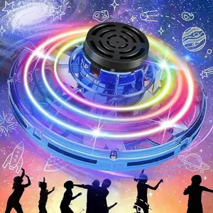 Light-Up Mini Drone Flying Orb Ball Indoor & Outdoor Party Toy with Colorful LED Lights for Kids Fun Interactive Design