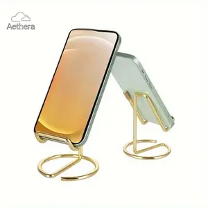 Desktop Phone Holder, 1 Count Universal Desktop Phone Stand, Desk Organizer for Home Office, Universal Desktop Reading Stand for Phone & Book, Cell Phone Stand