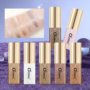 -Impact Liquid Glitter Eyeshadow - Metallic Shimmer, One-Swipe Coverage, Long-Lasting & Quick-Dry, Multi-Color Options