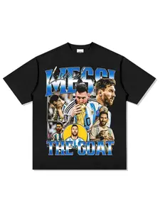 2026 New Lionel Messi Printed Y2K T-shirt Summer Men's and Women's Fashion Casual Comfortable Short Sleeve T-shirt unisex suitable for all seasons couple gift