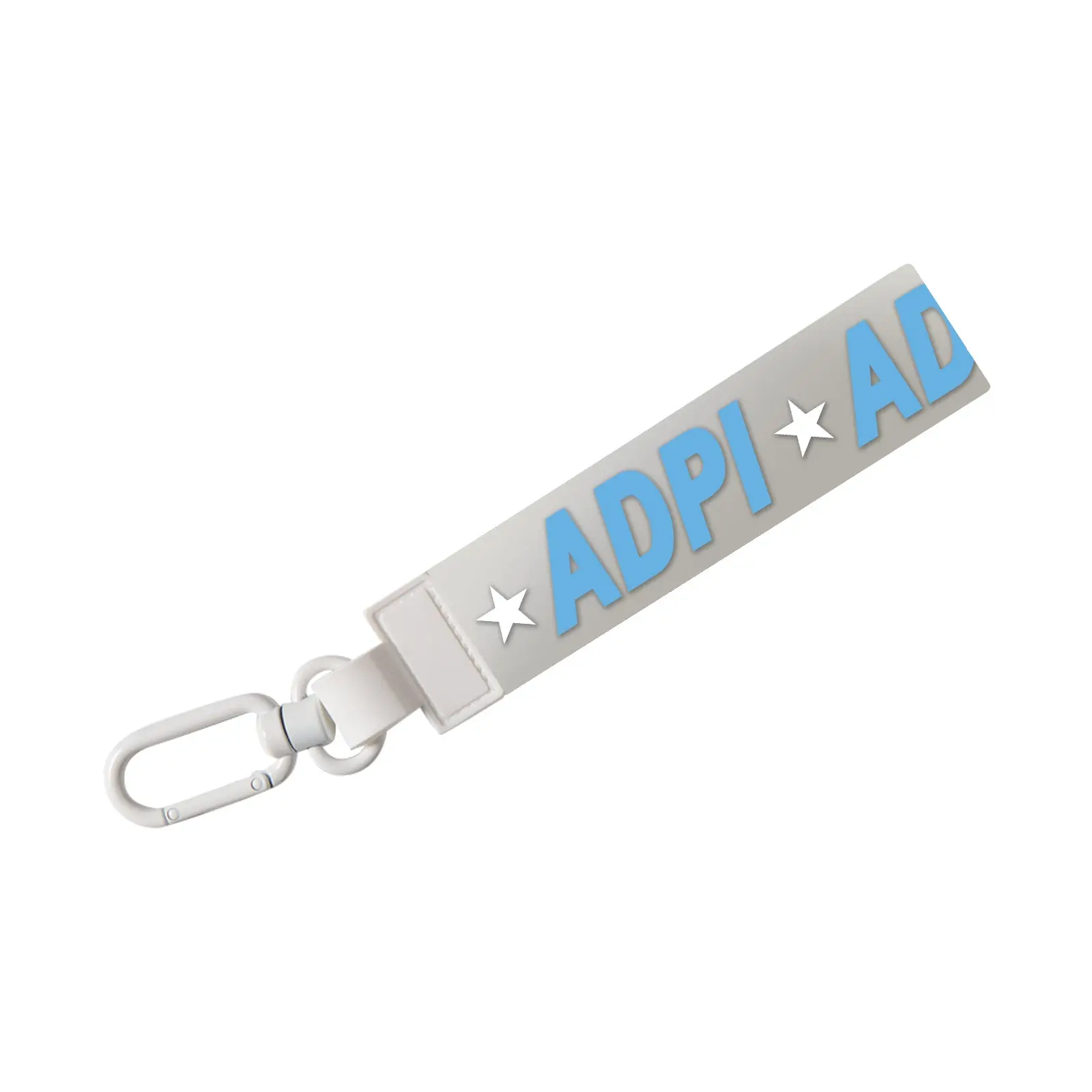 Alpha Delta Pi Silicone Keychain