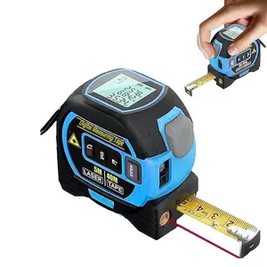 Three-In-One Infrared Laser Smart Tape Measure with Digital Display, Home Office Measurement Tool, Accurate and Convenient Measuring Device