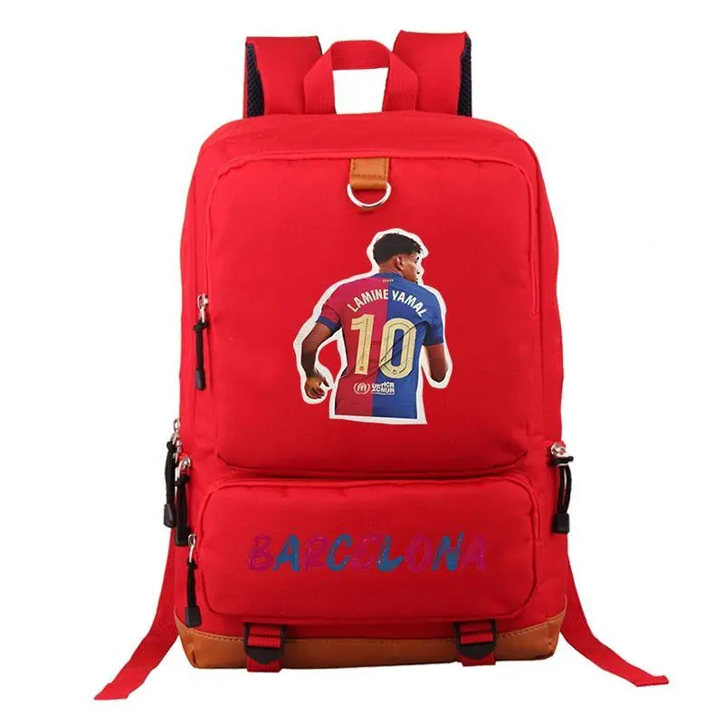 Yamal World Cup surrounding schoolbags campus high value leisure student spine backpack men and women versatile trend