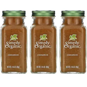 Simply Organic, (3 Pack) Cinnamon, 2.45 oz (69 g)