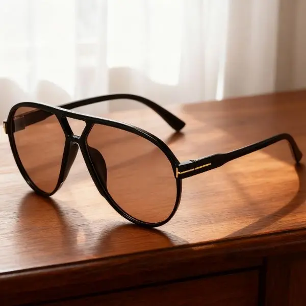 Fashion Letter T Sunglasses Premium Oval American Sunglasses