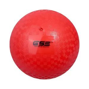 10“ Playground Balls, Kickball, Bouncy Dodge Ball, Handball - Red/Purple/Blue/Orange/Green/Rainbow