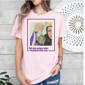 Villian Poision Tshirt, Villian Shirt/Sweatshirt/Hoodie,   Villian Unisex Tees, Villian Magical World Fan Merch