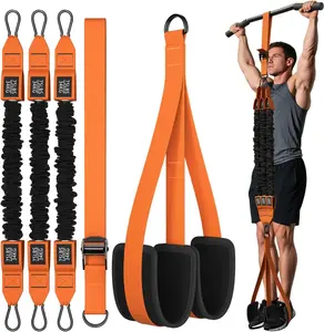 Heavy Duty Resistance Bands, Pull Up Assist Band, Adjustable Weight Knee Support Strength Training, Pull-Up Assist System for Beginners and Home Training