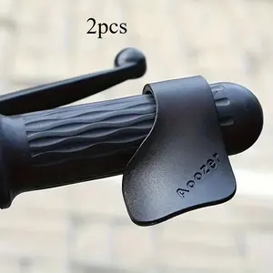 2 Piece Motorcycle Handlebar Lever Assist Filler, Long Distance Riding Throttle Clamp, Essential Bike Accessories for Riders