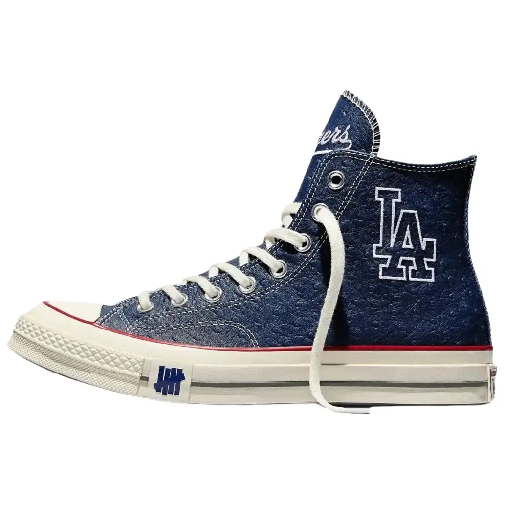 Converse x Undefeated Men's Chuck Taylor 'Los Angeles Dodgers' Shoe - Classic Fit Canvas with Cushioned Insole, Sports Shoes, Footwear, Streetwear, Fabric