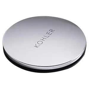 Kohler  1.25 in. Polished Chrome Plastic Pop-Up Drain