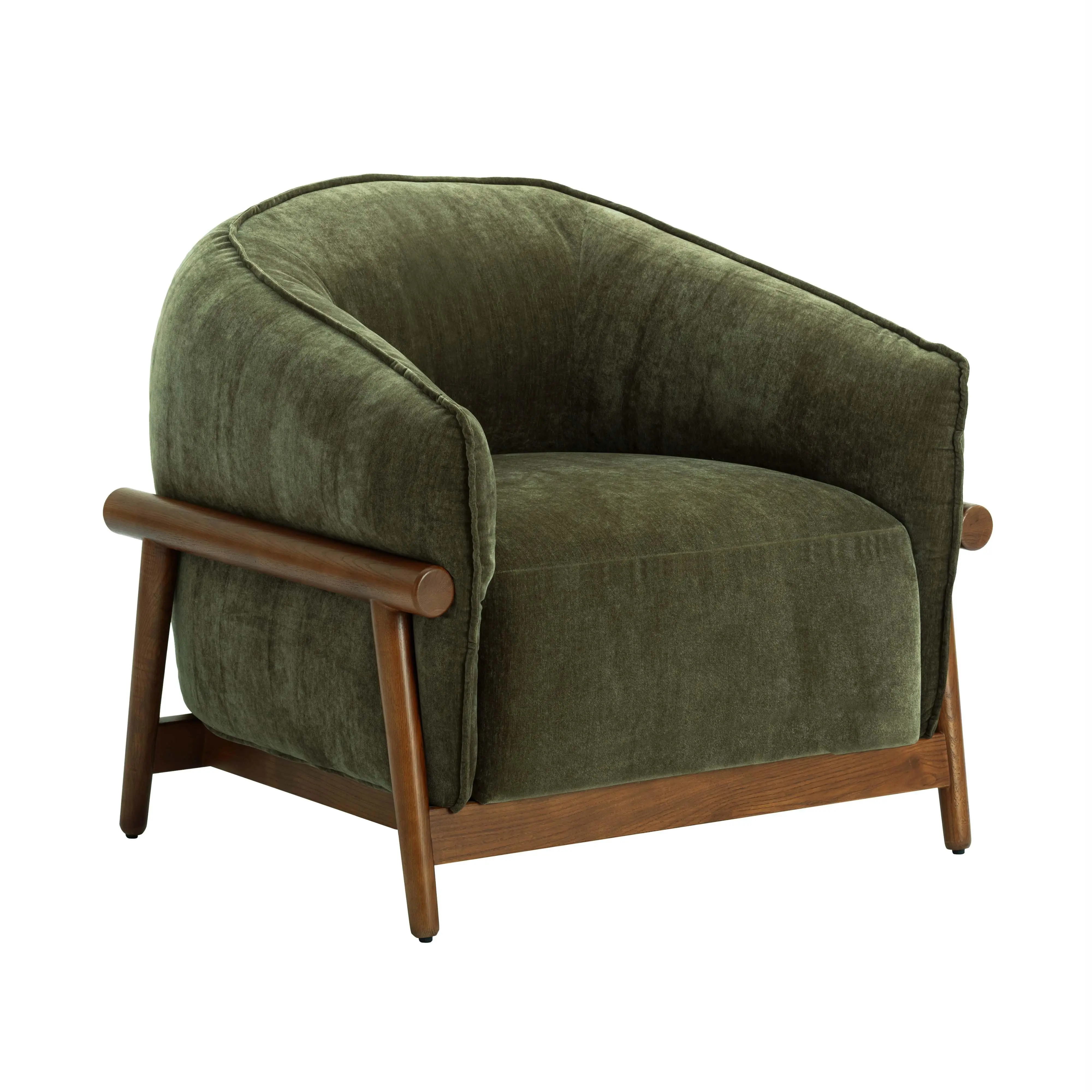 Piedmont Upcycled Contract-Grade Chenille Accent Chair