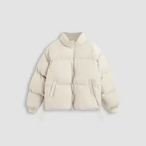 Cider [7 colors, size 0-26] Zip Front Collared Puffer Jacket