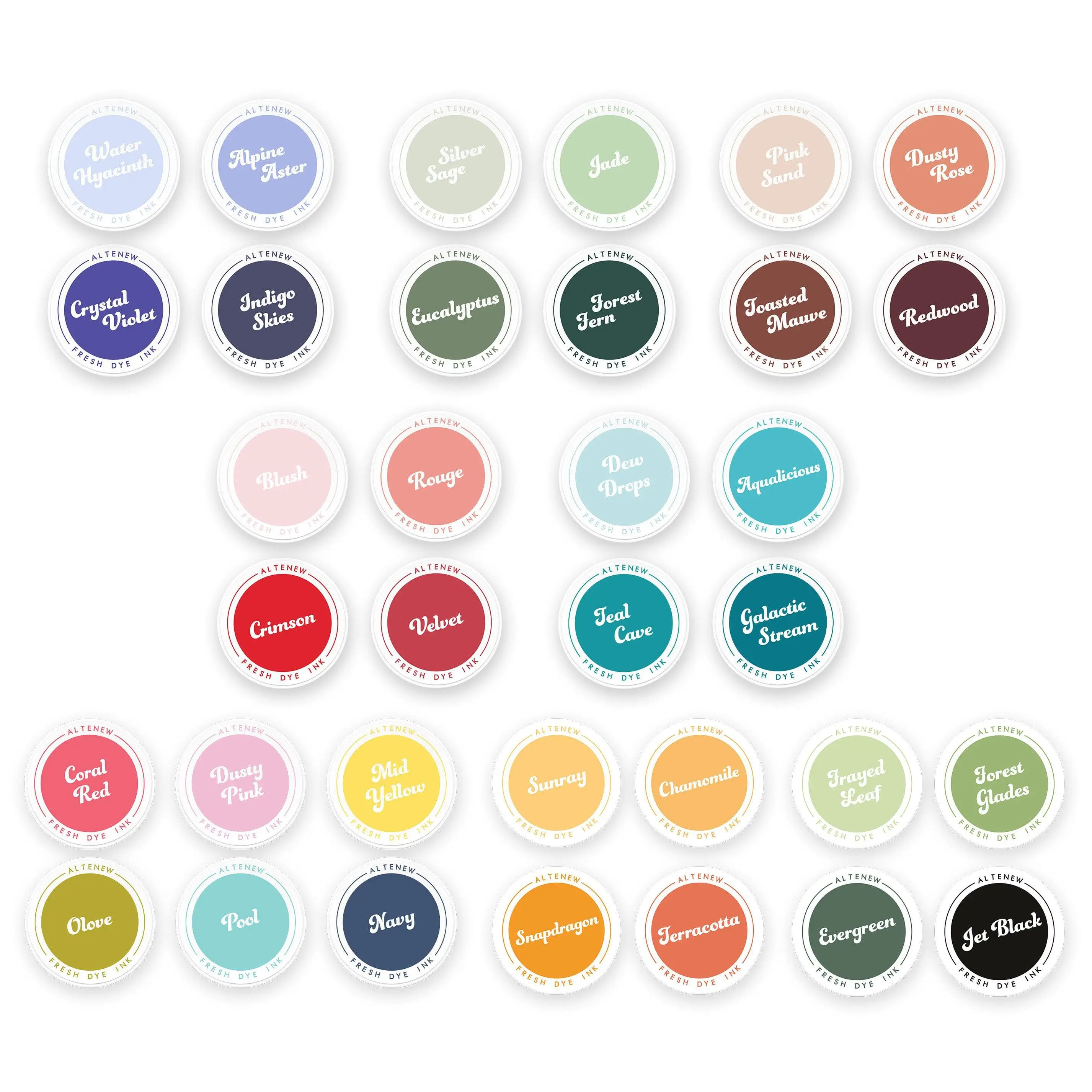 Colorful Charisma Fresh Dye Ink Bundle