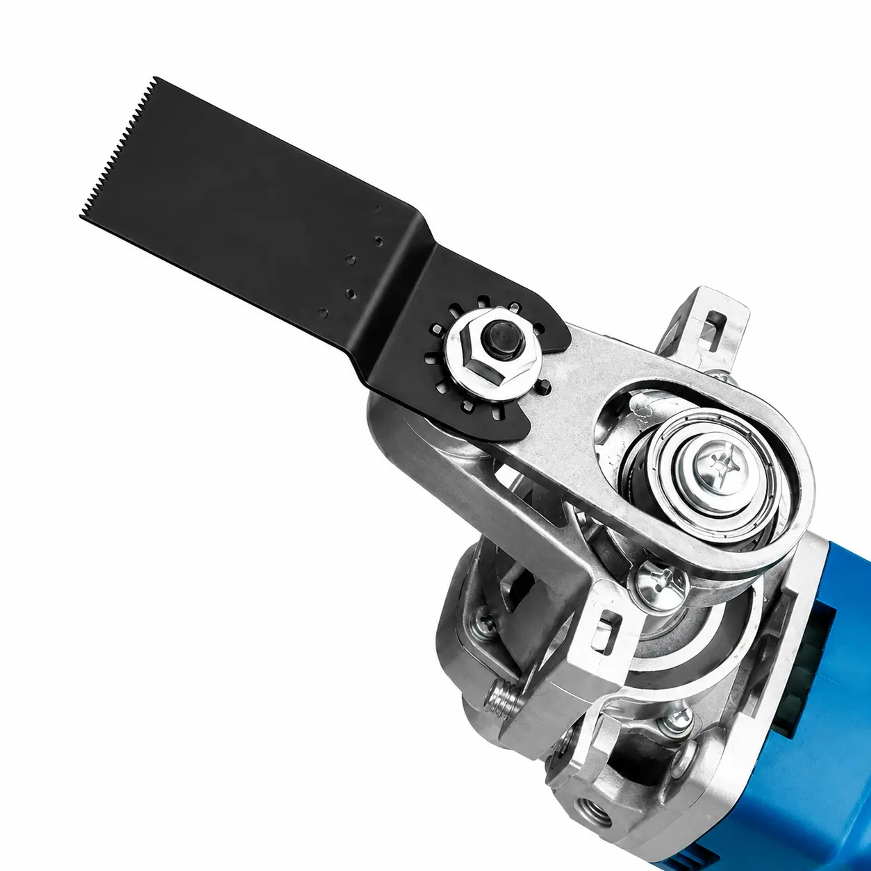 2PCS Multifunctional Oscillating Saw Blade Set - 20mm & 34mm Sizes, Universal Interface, Depth Scale, for DIY Projects, Precision in Cuts, Cutting Wood, Plastics, Soft Metals