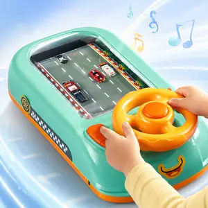 Racing Steering Wheel Toy for Kids – Interactive Driving Simulator with Music & Lights, Fun Learning Toy for Toddlers