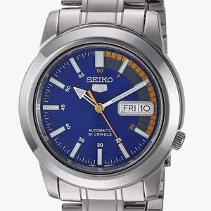 New Seiko 5 Men's Stainless Steel Watch  SNK371K1