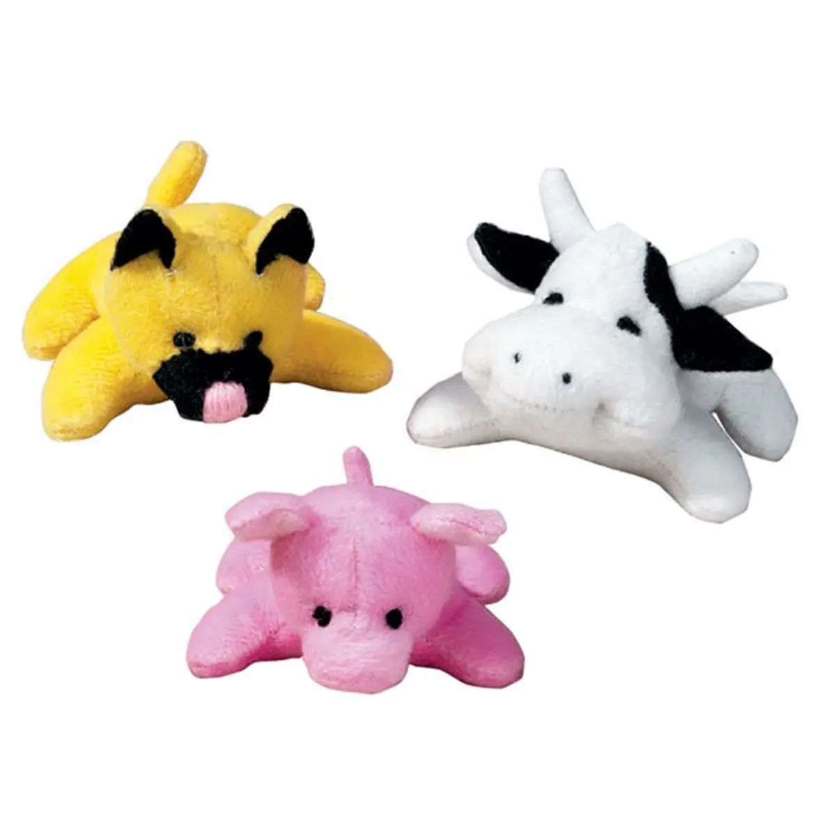 212 MAIN Zanies Bitty Buddy 3-in-1 Small Size Plush Dog Training Toy - Cute Animal Shapes, Soft Plush Fabric, Keeps Focus, Attention-Grabbing Design for Dogs