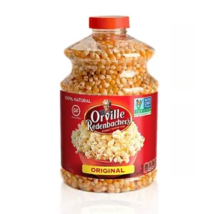 Orville Redenbacher's Halal Original Yellow Gourmet Popcorn Kernels, Crispy Crunchy US Snack, 30 oz (Pack of 6)