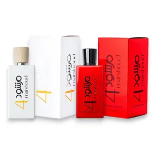 Atyab Al Marshood | 4 White + 4 Red London Edition | Eau De Parfum | Unisex Fragrance | 100 ML | Mint - Spice & Pink Pepper Notes