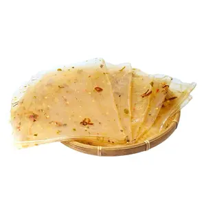 Rice Paper With Kimquat Fried Onion 1.1lb - Bánh Tráng Dẻo Tắc Rim Mật Ong Hành Phi 500g/xấp