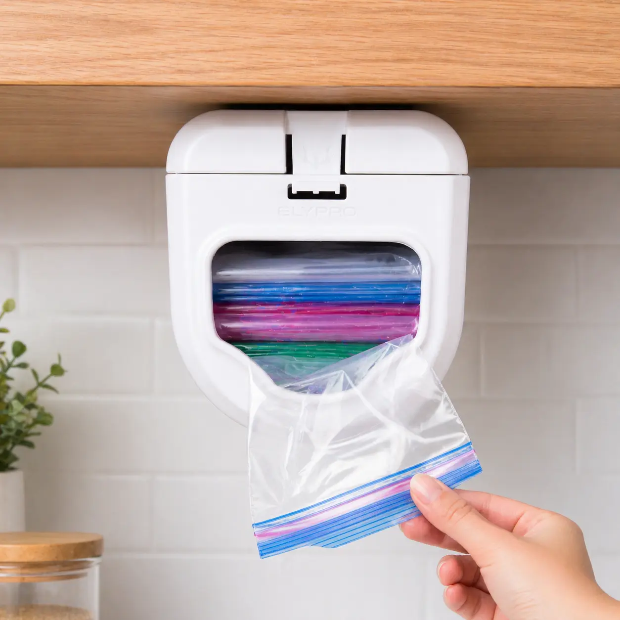 Ziplock Bag Dispenser — Grab a Bag in One Second
