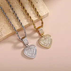 Women's Meraki Love Cube Zircon Design Pendant Necklace with 60cm Twist Chain, Artificial Gemstone Jewelry, Daily Wear & Birthday Gift, Necklaces for Women